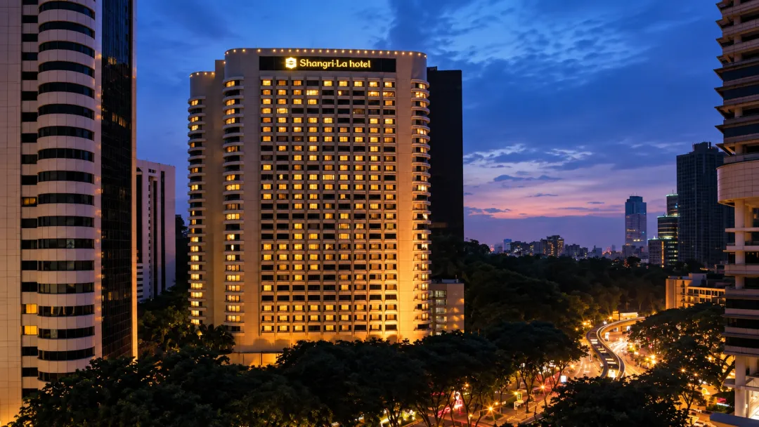 Odysseys Travel - Shangri-La Kuala Lumpur - Exterior at Night