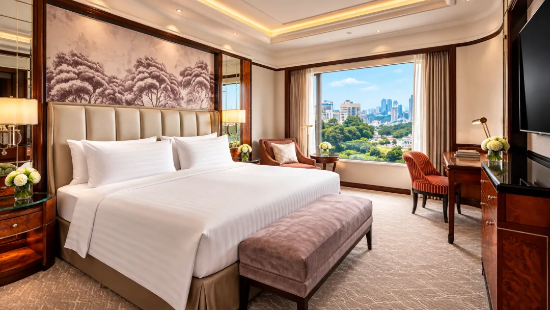 Odysseys Travel - Shangri-La Hotel Kuala Lumpur - Rooms - Premier Selection Suite - Bedroom