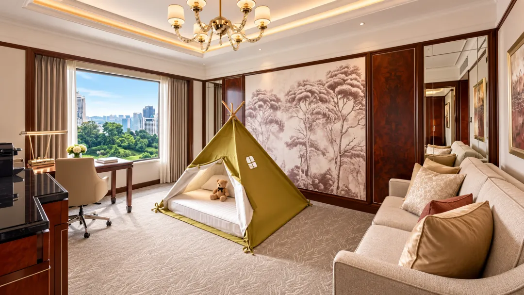 Odysseys Travel - Shangri-La Hotel Kuala Lumpur - Rooms - Premier Family Suite - Kids Room