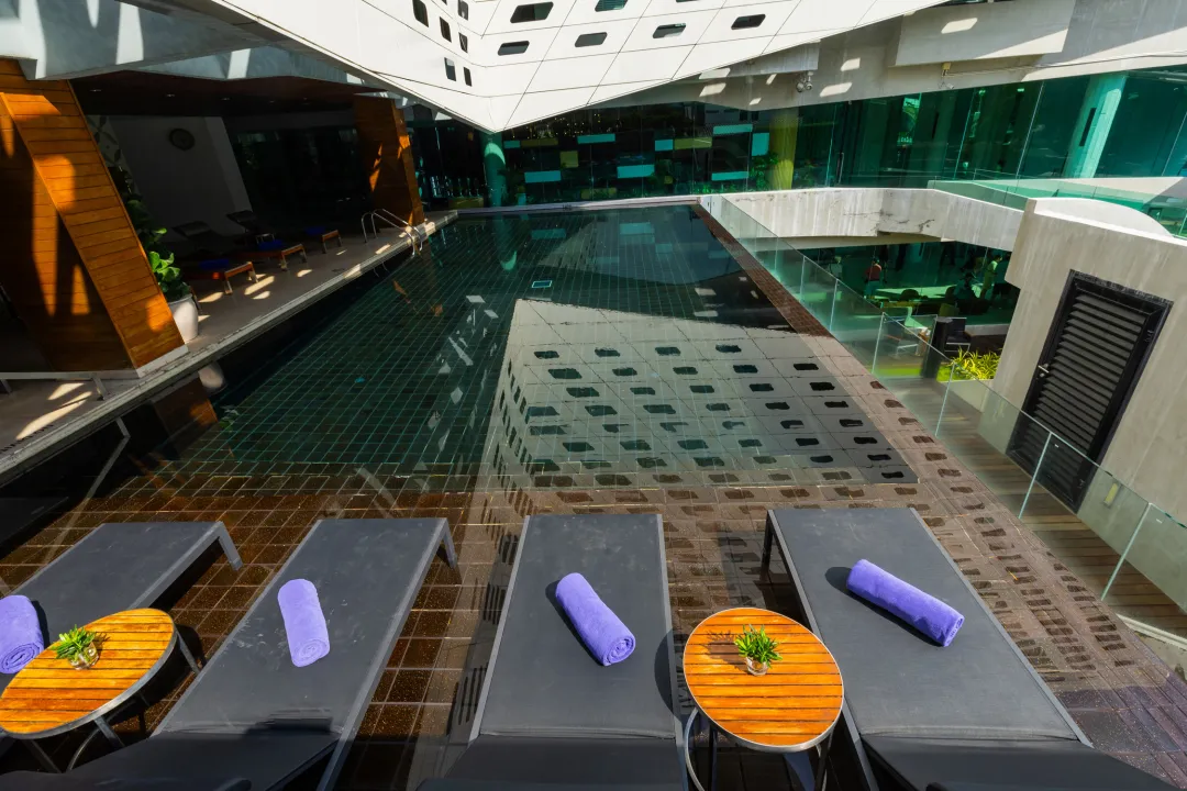 Odysseys Travel - LiT Bangkok Hotel - Pool Full View