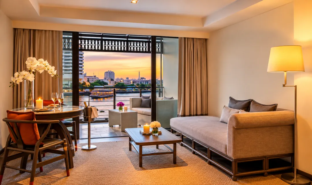 Odysseys Travel - Riva Surya - Premium Riva Room - Living Space