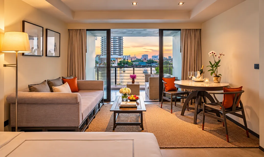 Odysseys Travel - Riva Surya - Premium Riva Room - Living Space