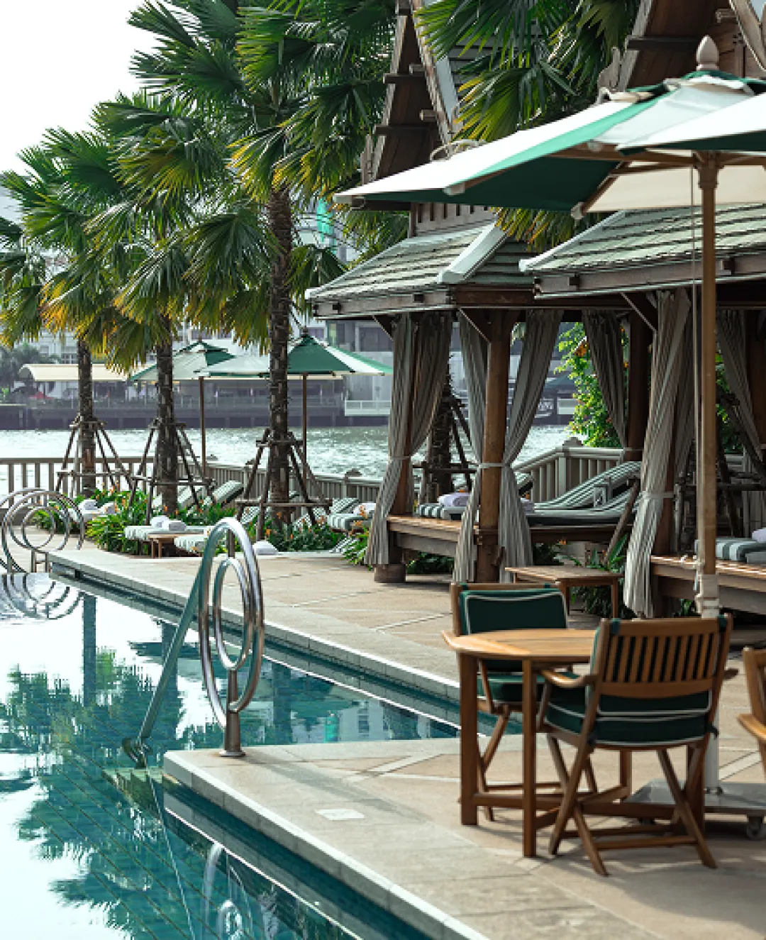 Odysseys Travel - The Peninsula Bangkok - Poolside