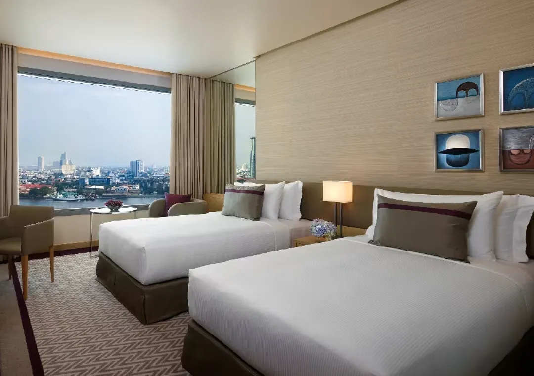 Odysseys-Travel-Avani-Riverside-Bangkok-Skyline-River-View-Room-Twin-Beds