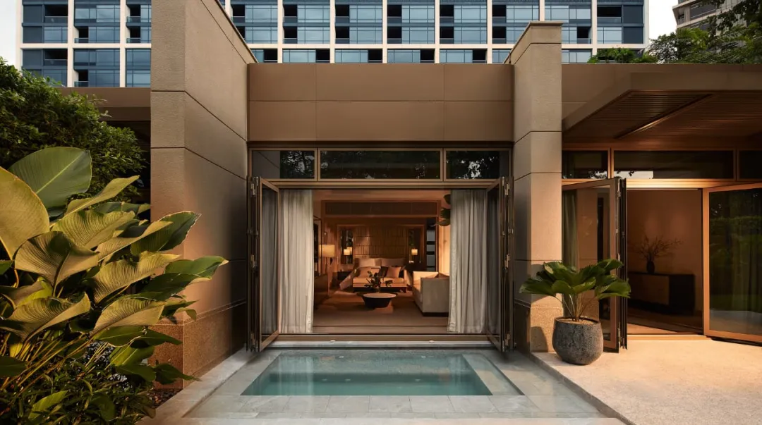 Odysseys Travel - Capella Bangkok -Villa Plunge Pool