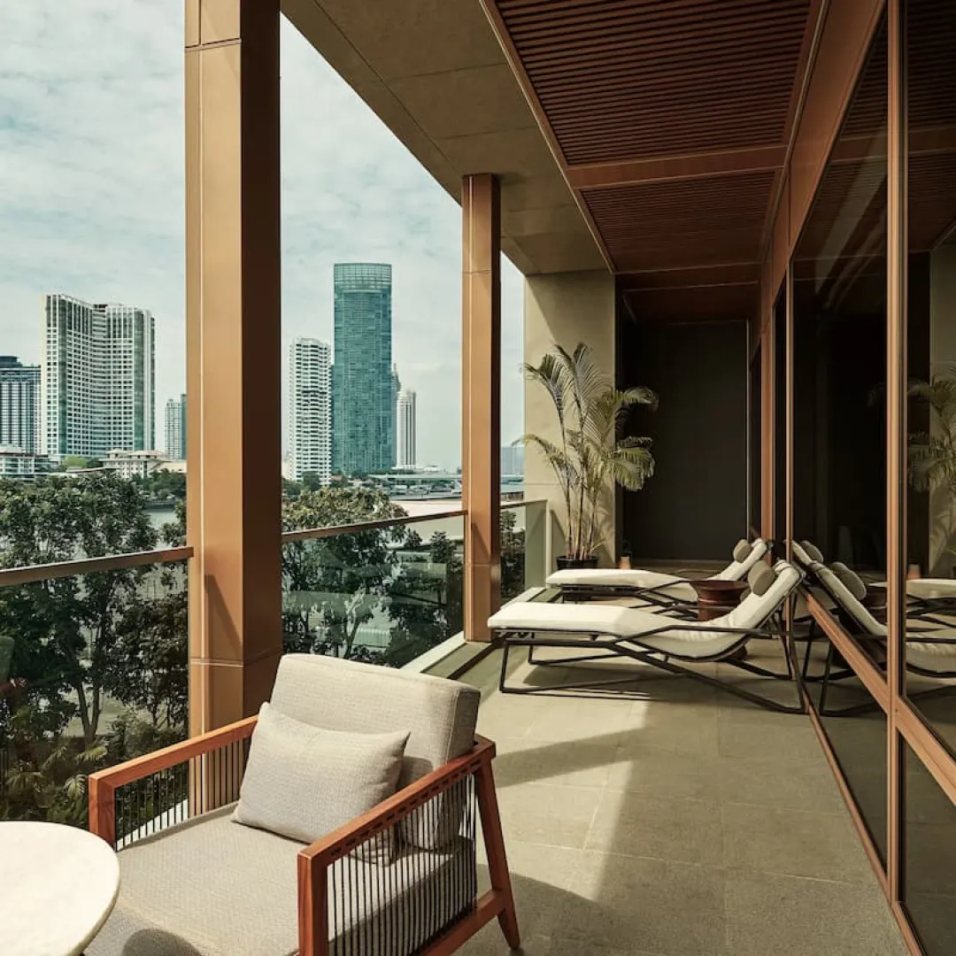 Odysseys Travel - Capella Bangkok - Balcony