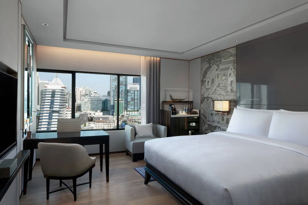 Odysseys Travel - JW Marriott Bangkok - Rooms - Executive City View Room - King Bed