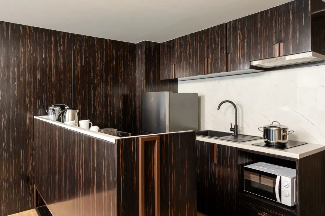 Odysseys Travel - JW Marriott Bangkok - Rooms - Two Bedroom Executive City View Room - Kitchen Details