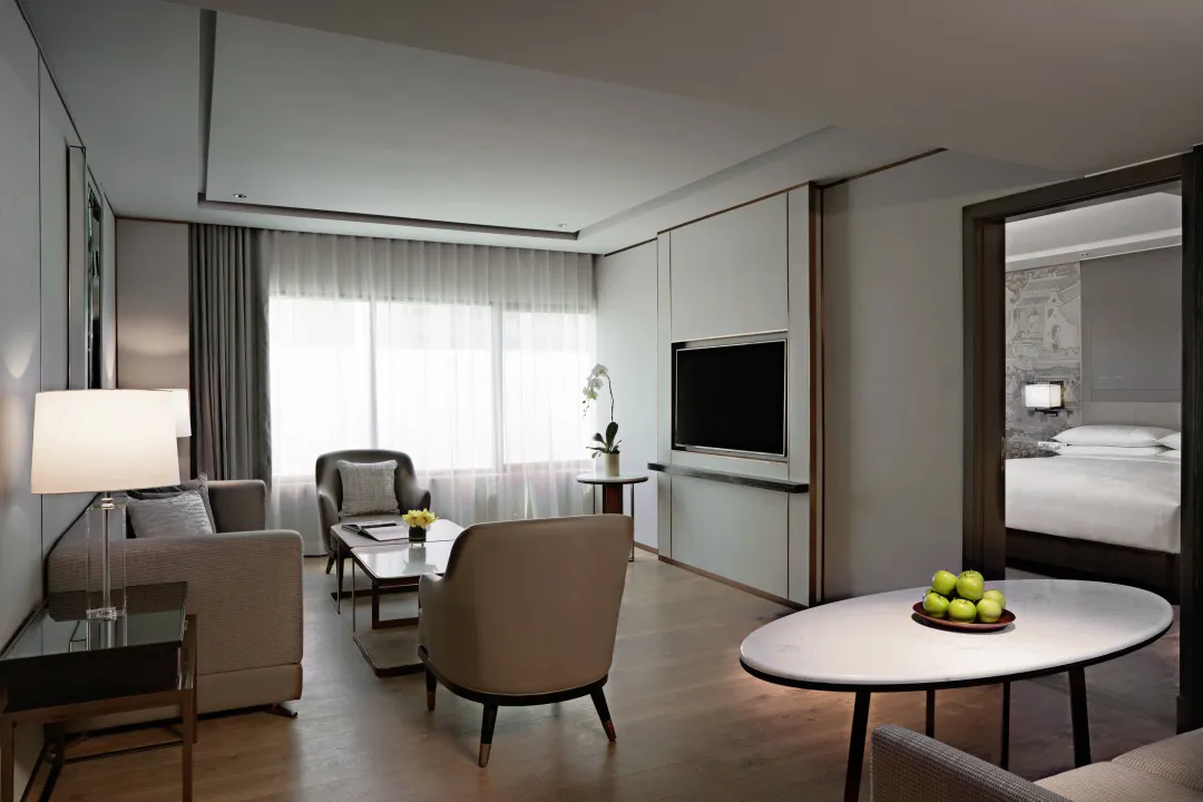 Odysseys Travel - JW Marriott Bangkok - Rooms - Two Bedroom Executive City View Room - Living Room