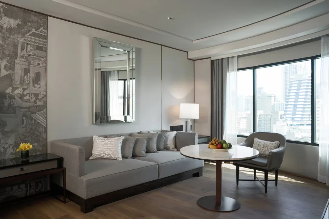 Odysseys Travel - JW Marriott Bangkok - Rooms - One Bedroom Studio Executive Suite - Living Room