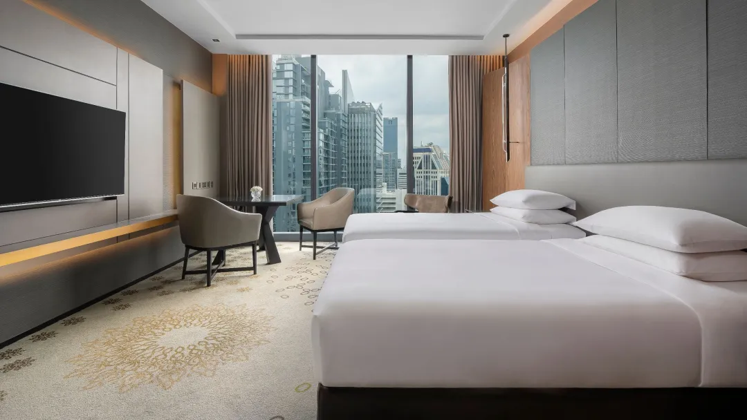 Odysseys Travel - Hyatt Regency Bangkok Sukhumvit - Club City View Room - Bedroom (Twin)