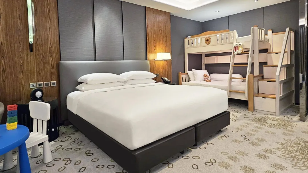 Odysseys Travel - Hyatt Regency Bangkok Sukhumvit - Family Deluxe Room - Bedroom