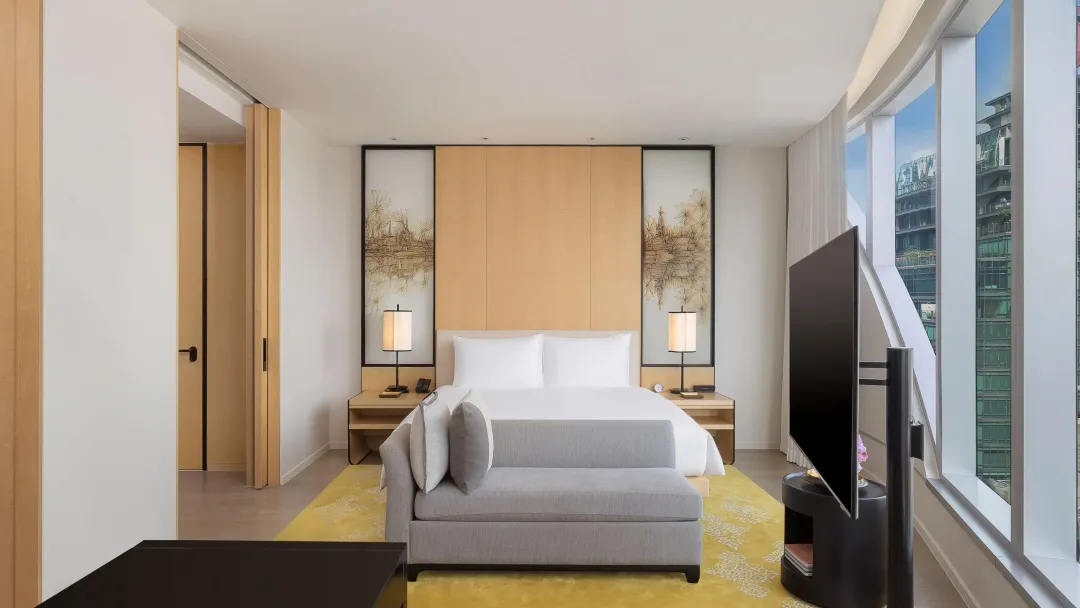 Odysseys Travel - Park Hyatt Bangkok - City View Room - Bedroom