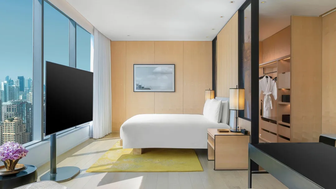 Odysseys Travel - Park Hyatt Bangkok - Deluxe City View Room - Bedroom