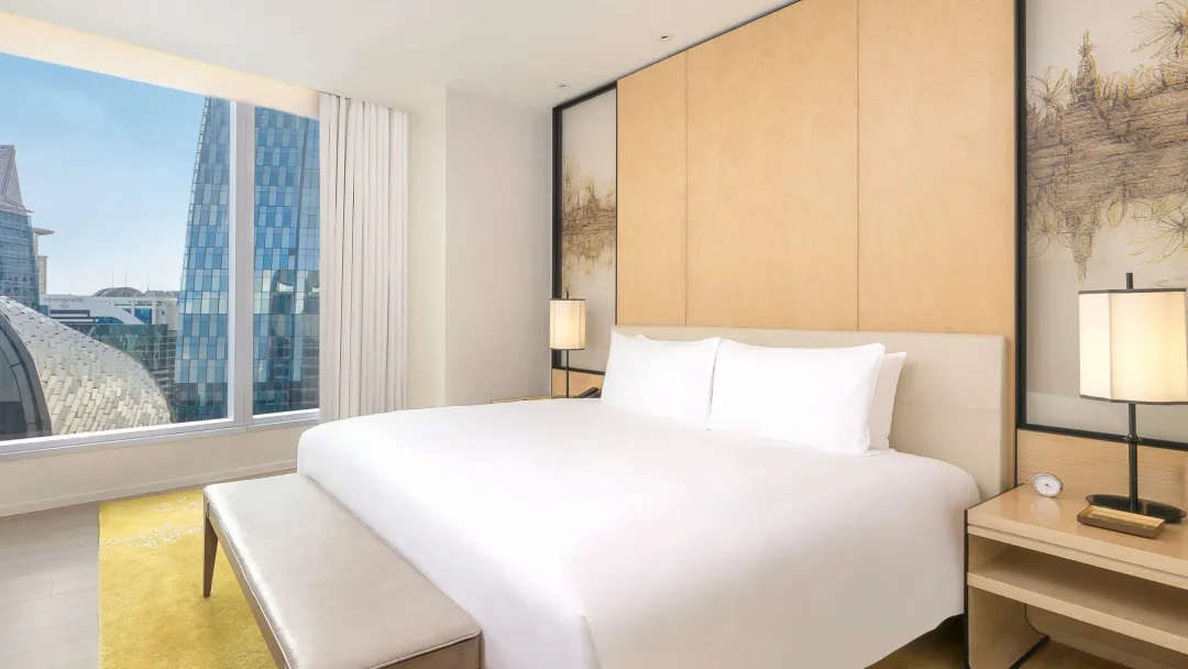 Odysseys Travel - Park Hyatt Bangkok - Park Deluxe Suite - Bedroom