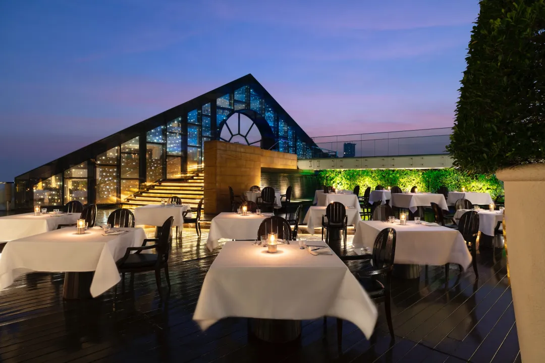 Odysseys Travel - Tower Club at Lebua - Terrace Dining
