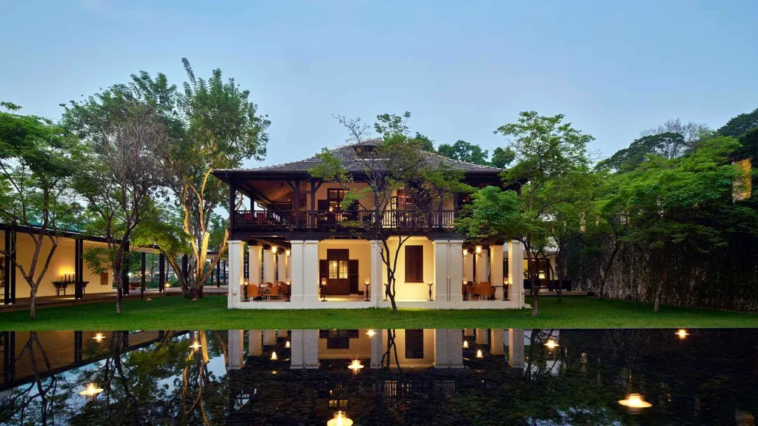 Odysseys Travel - Anantara Chiang Mai Resort - Colonial House Exterior