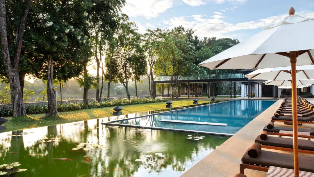 Odysseys Travel - Anantara Chiang Mai Resort - Riverside Pool