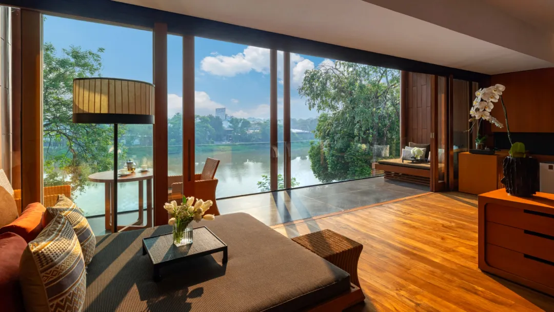 Odysseys Travel - Anantara Chiang Mai Resort - Lanna Riverfront Suite - Lounge
