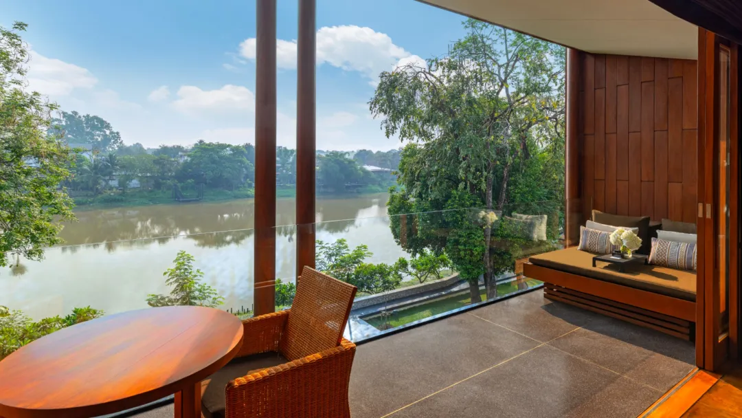Odysseys Travel - Anantara Chiang Mai Resort - Lanna Riverfront Suite - Terrace