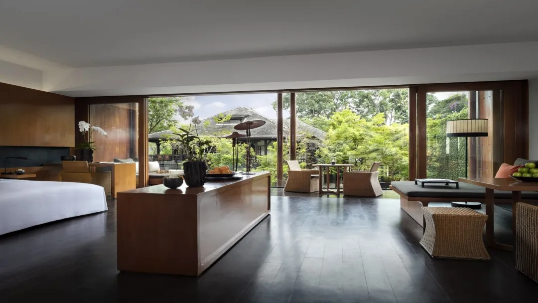 Odysseys Travel - Anantara Chiang Mai Resort - Lanna Garden View Suite - Living Area