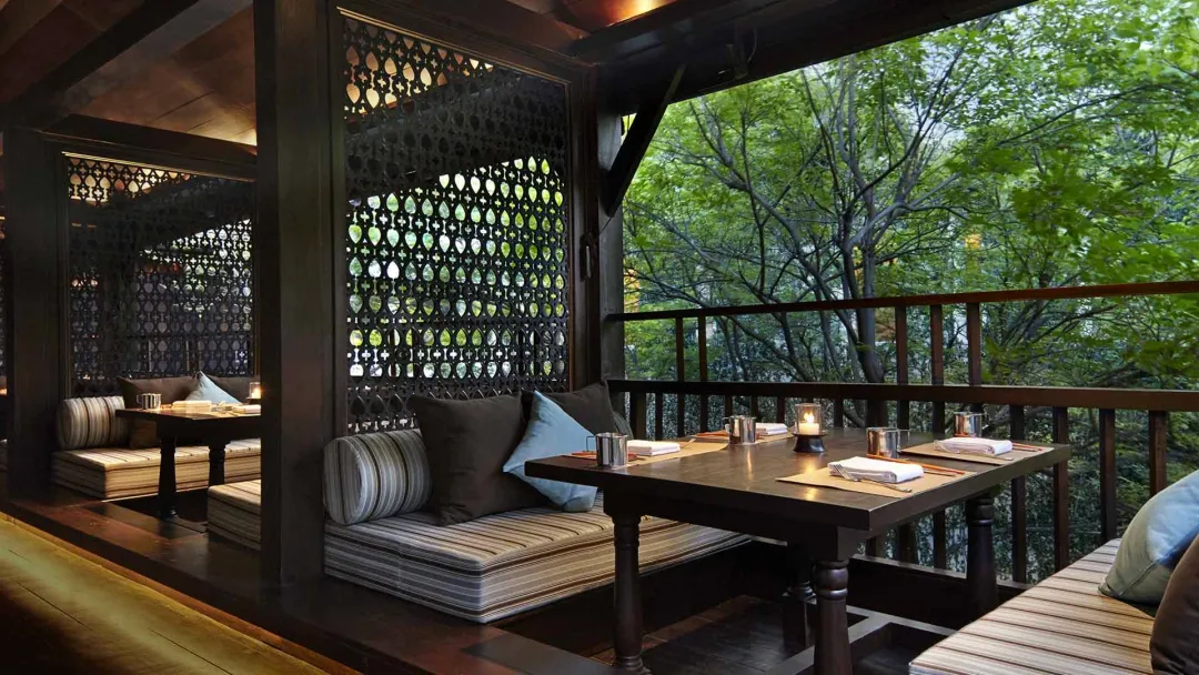Odysseys Travel - Anantara Chiang Mai Resort - The Service at 1921 House - Terrace Seating