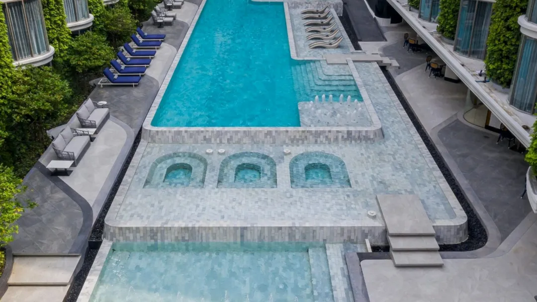 Odysseys Travel - The Salil Hotel Riverside Bangkok - Pool View