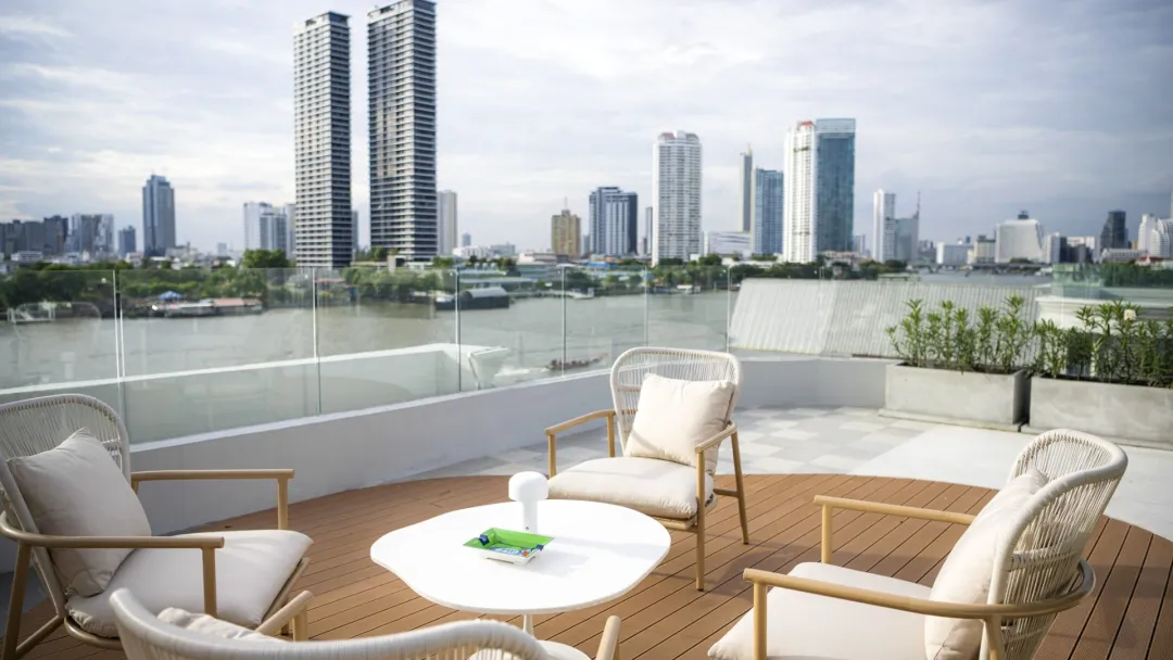 Odysseys Travel - The Salil Hotel Riverside Bangkok - Rooftop Lounge