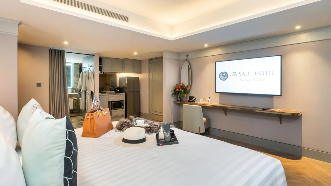 Odysseys Travel - The Salil Hotel Riverside Bangkok - Family Room - Bedroom