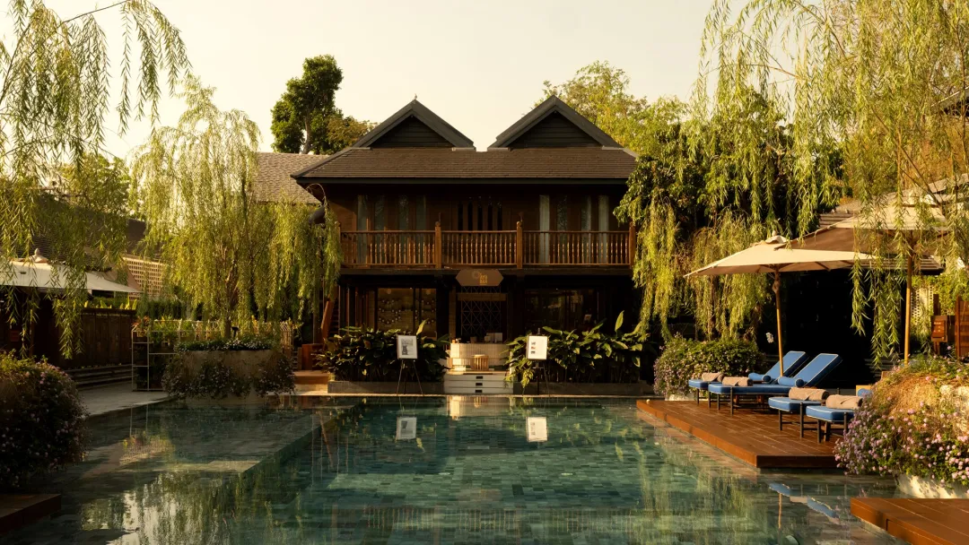 Odysseys Travel - Aleenta Retreat Chiang Mai - Pool and Teak House