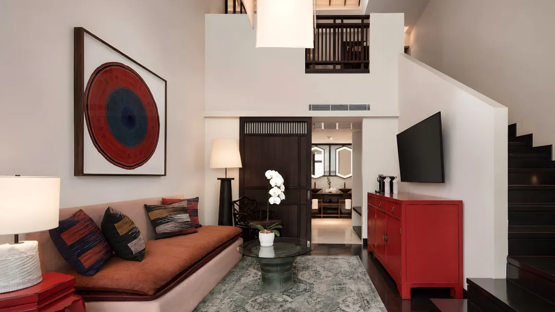 Odysseys Travel - Aleenta Retreat Chiang Mai - One Bedroom Pool Residence - Living Room