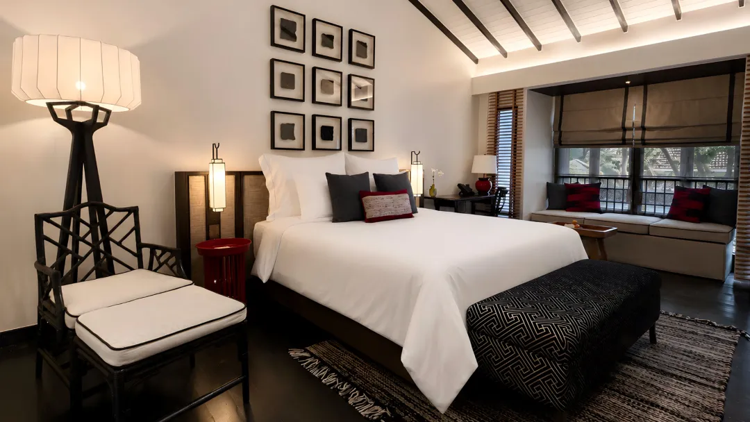 Odysseys Travel - Aleenta Retreat Chiang Mai - Two Bedroom Pool Residence - Master Bedroom