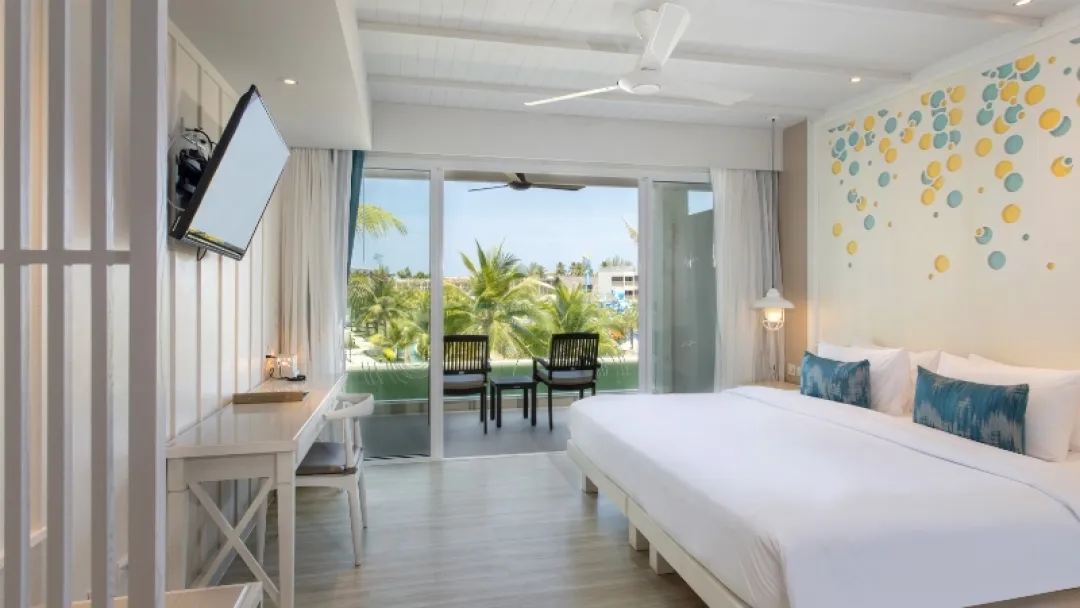 Family Slide Room - King Bed View