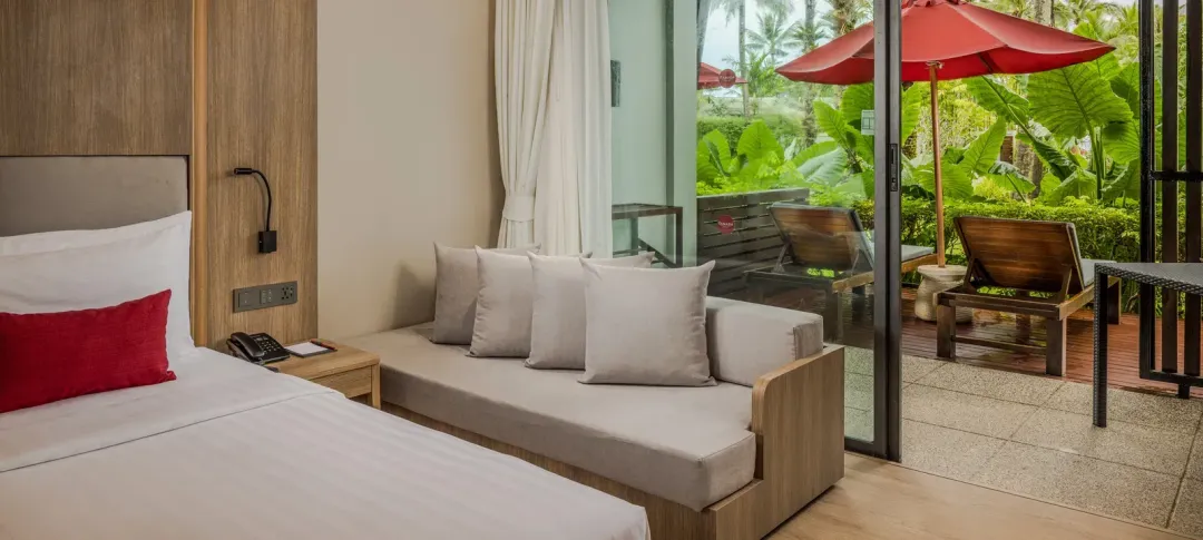 Odysseys Travel - Ramada Resort by Wyndham Khao Lak - Rooms - Deluxe Jet Tub Lanai - Patio