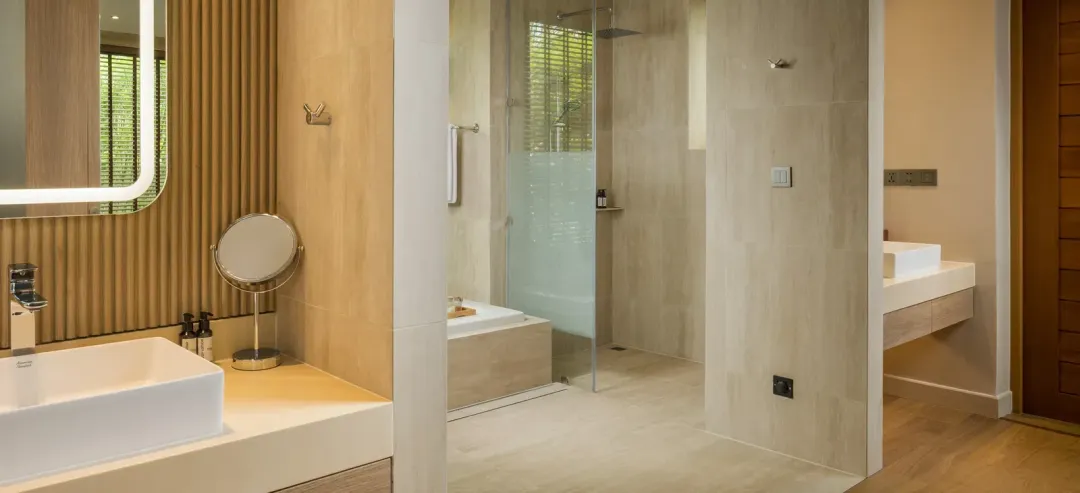Odysseys Travel - Ramada Resort by Wyndham Khao Lak - Rooms - Oceanfront Villa - Bathroom