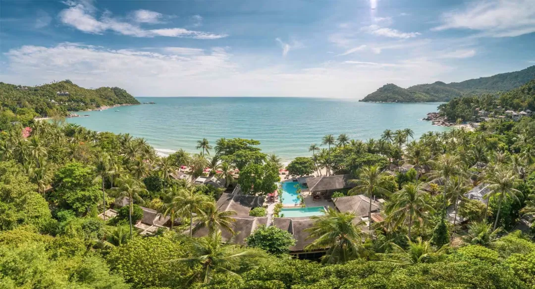 Anantara Rasananda Koh Phangan Villas - Aerial View