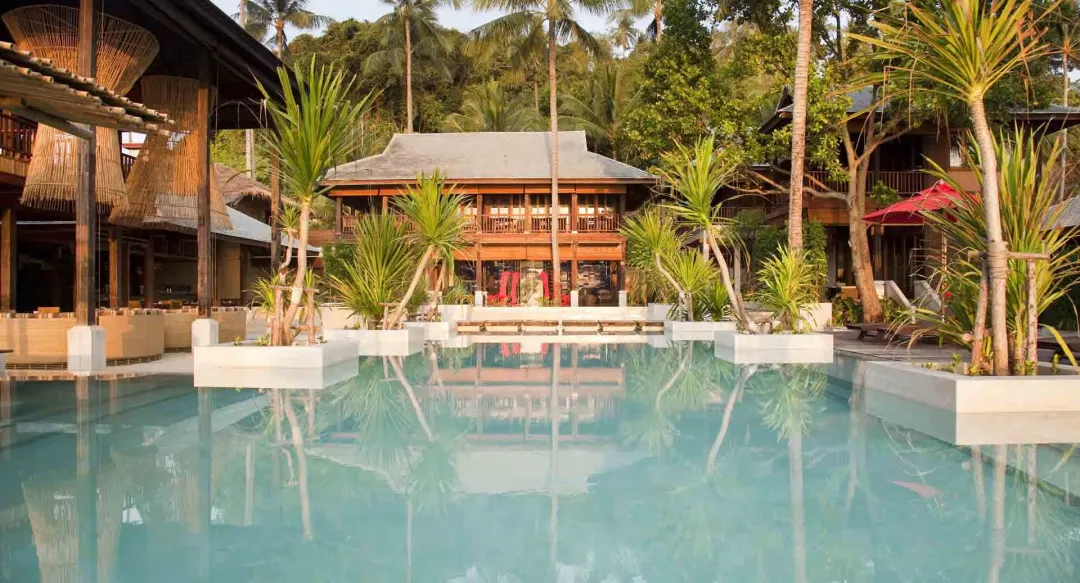 Anantara Rasananda Koh Phangan Villas - Resort View with Pool