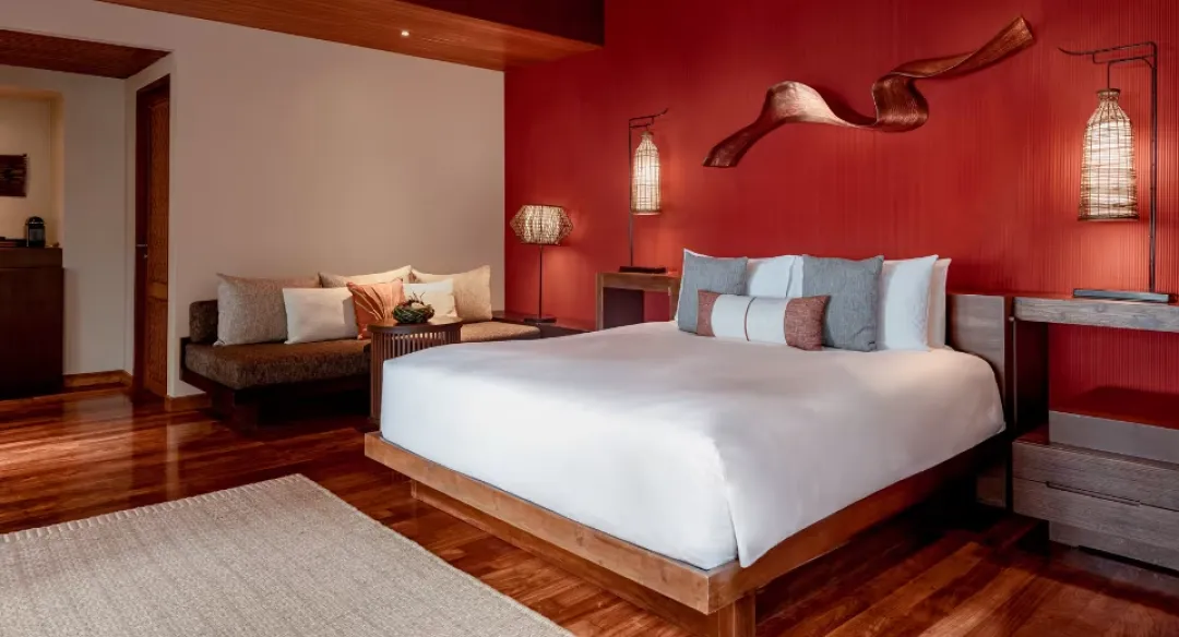 Garden Pool Suite - Bedroom View