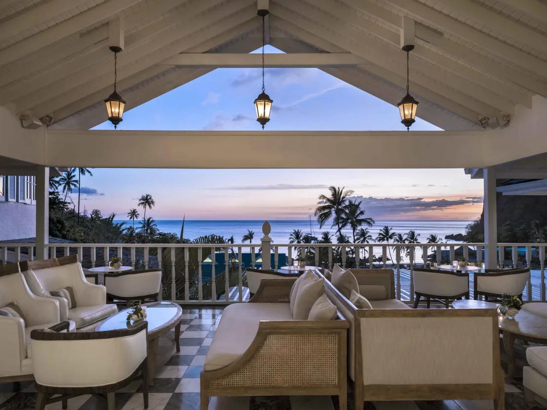 Odysseys Travel - Sugar Beach, A Viceroy Resort  - Dining Night View