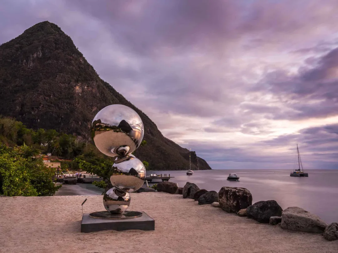 Odysseys Travel - Sugar Beach, A Viceroy Resort  - Beach Art