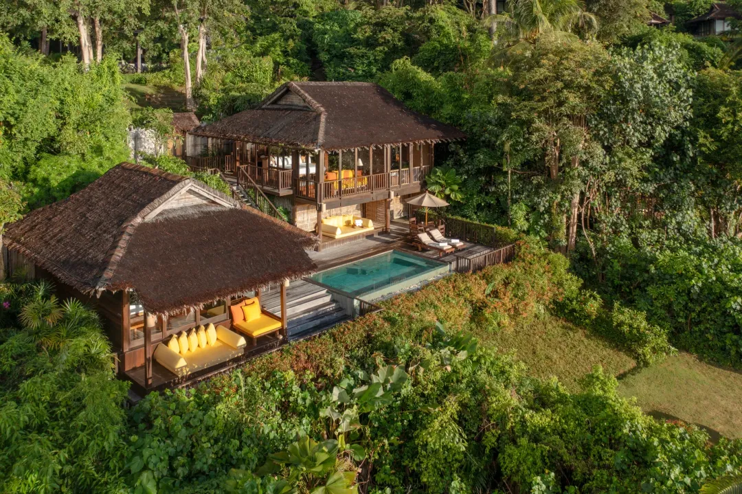 Beachfront Pool Villa Suite - Villa Over View