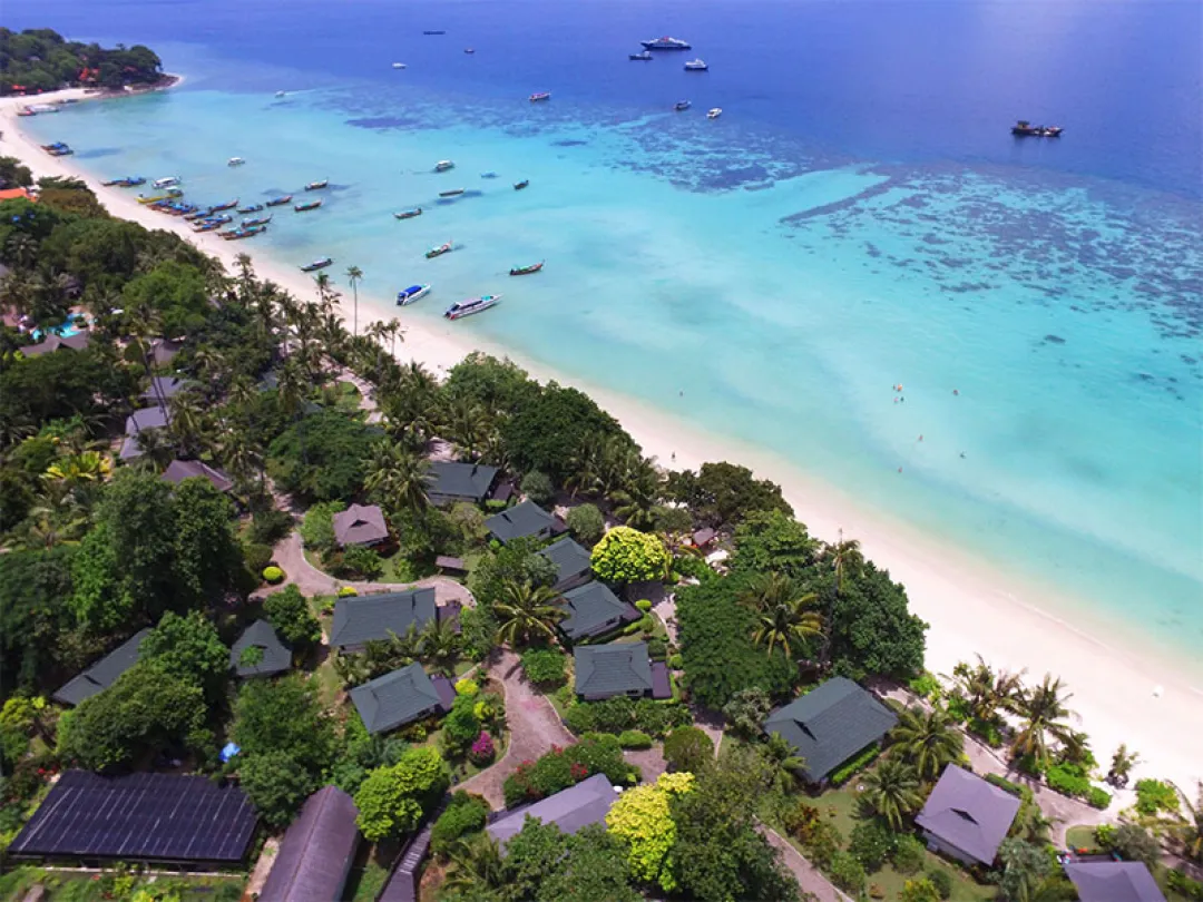 Phi Phi Holiday Resort - Resort Aerial View