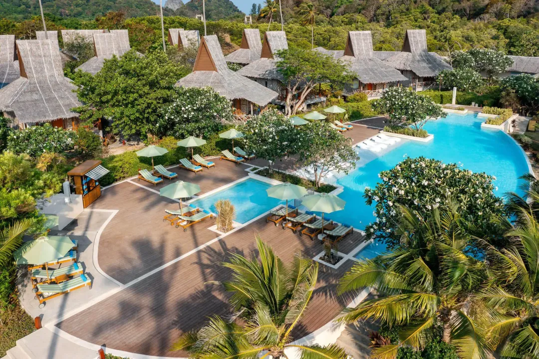 SAii Phi Phi Island Village Resort - Pool Over View