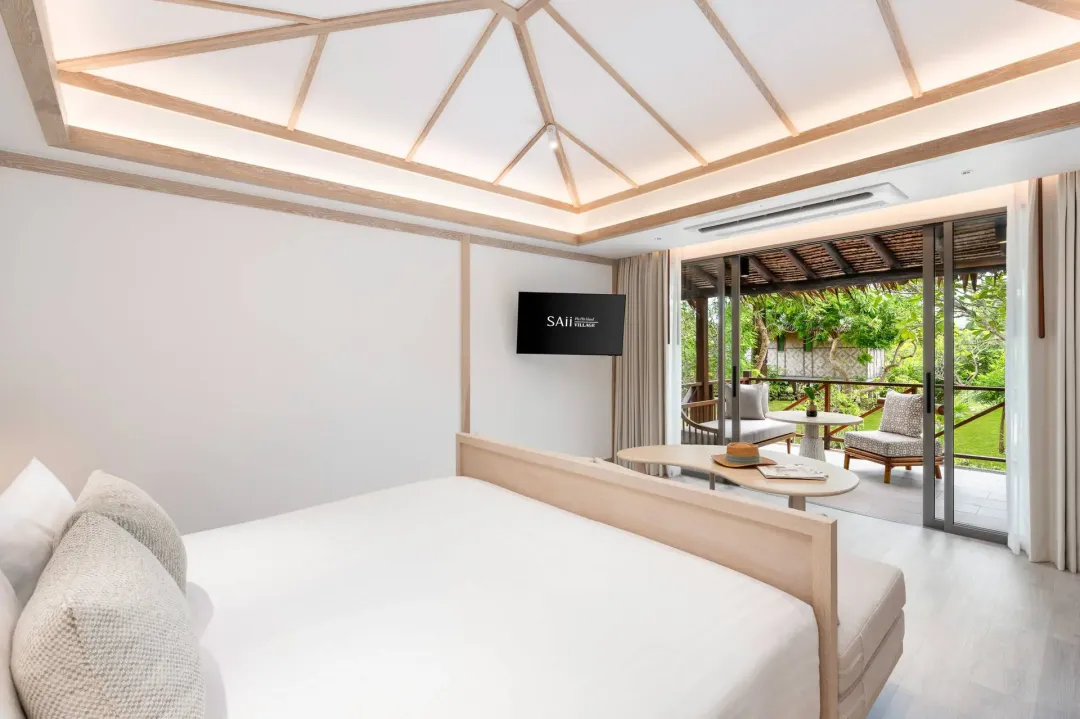 Deluxe Garden Villa - King Bed View