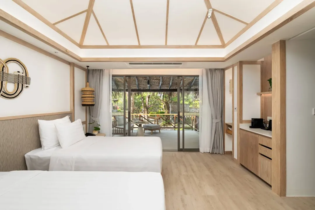 Deluxe Garden Villa - Twin Bed View