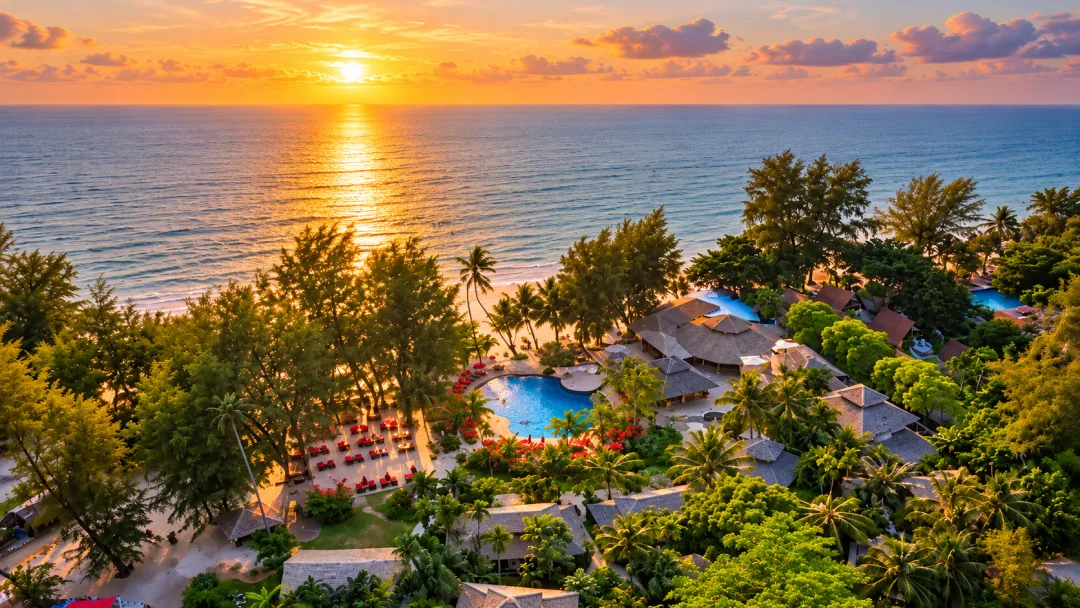 Odysseys Travel - Centara Koh Chang Tropicana Resort - Aerial View