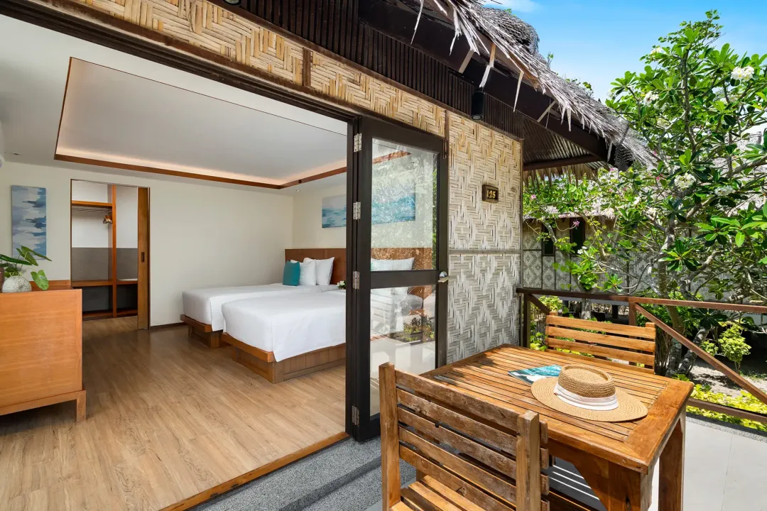 Deluxe Sea View Bungalow - Twin Bed View