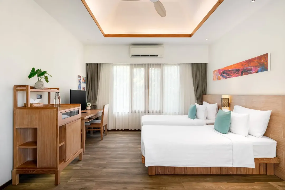 Two Bedroom Family Bungalow - Twin Bed View