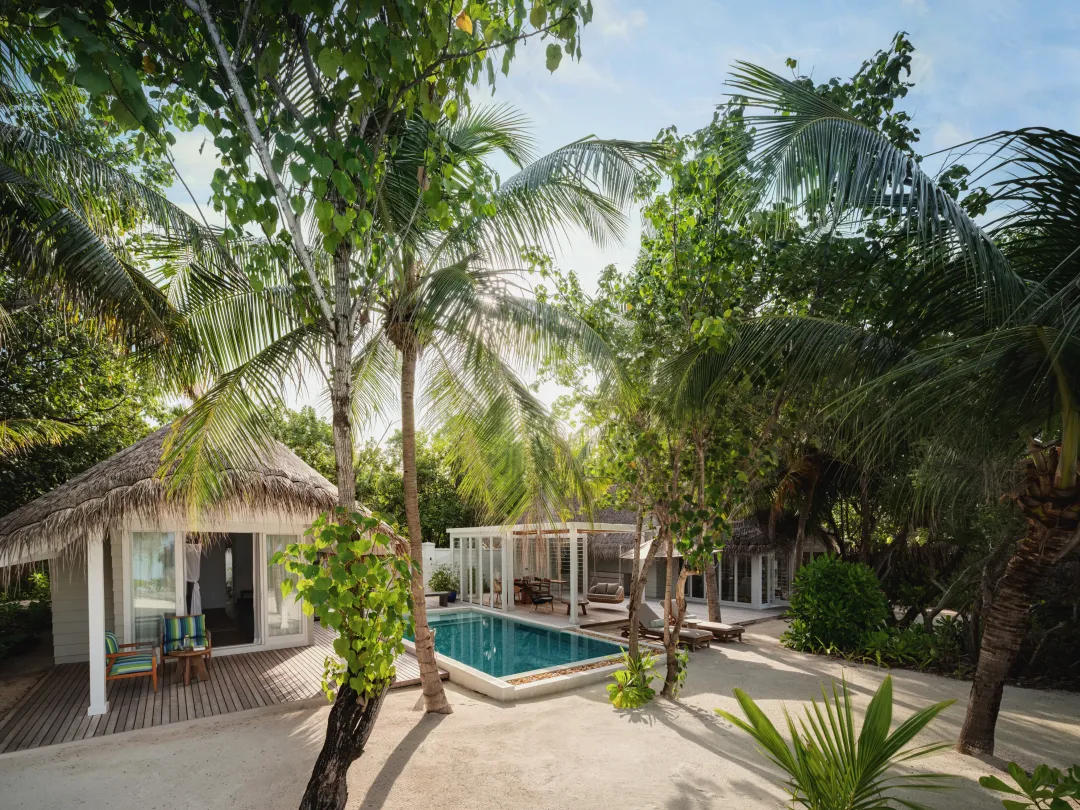 Odysseys Travel - Six Senses Kanuhura - Two Bedroom Beach Villa with Pool - Private Pool