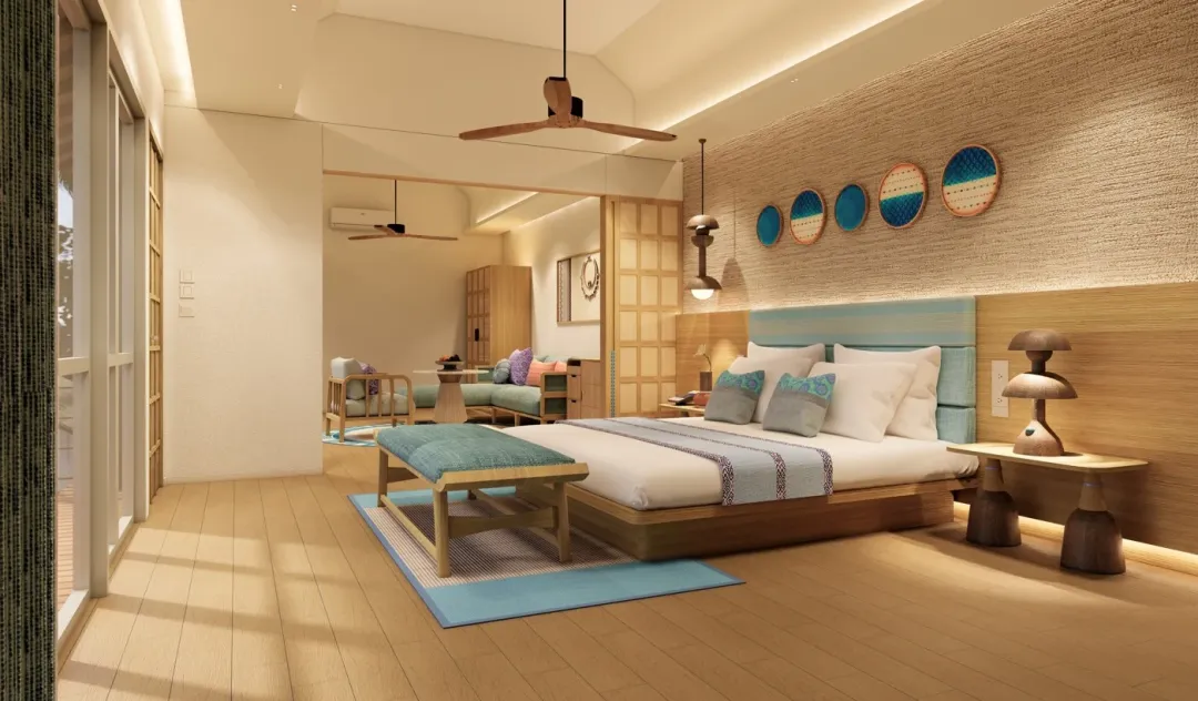 Hilltop Ocean View Pool Villa - Bedroom